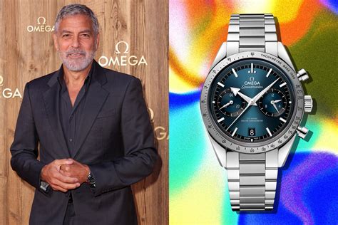 george clooney watches|george clooney omega speedmaster.